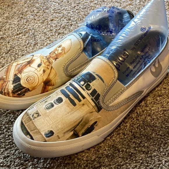 STAR Wars Mens’ slip on Sperry shoes size 9.5 - Picture 2 of 10